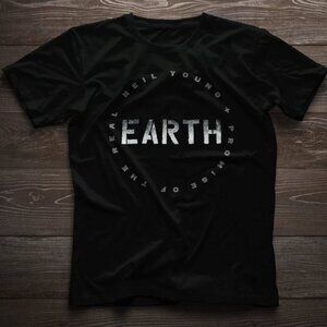 Neil Young & Promise of the Real Earth Album Cover Unisex T-Shirt 165